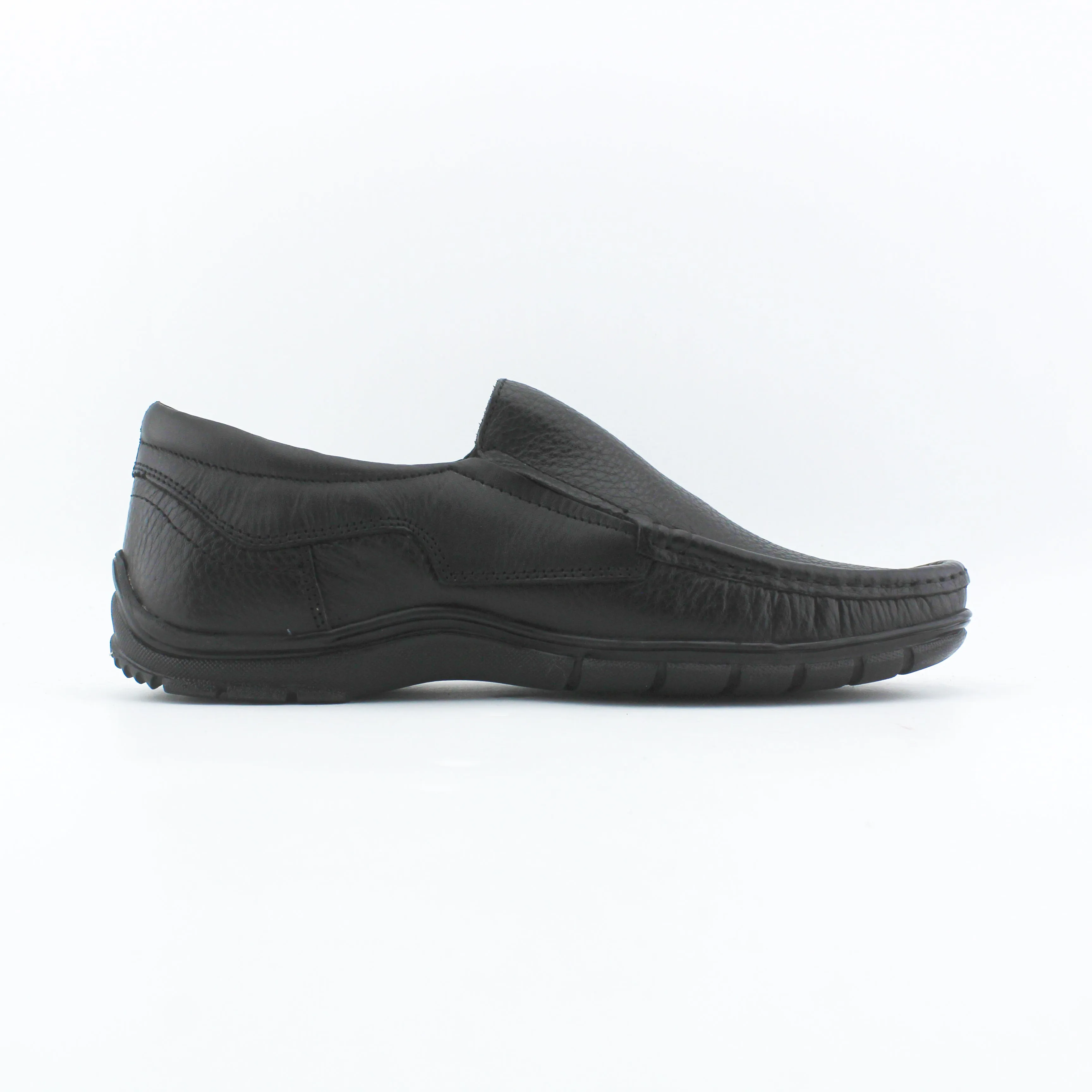 Elegant Leather Loafer (Black)