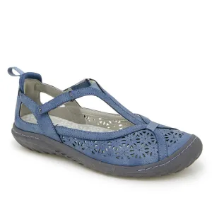 JBU Women's Daffodil Mary Jane Shoes- Denim