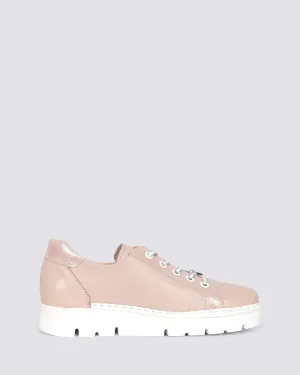 JS-2001 SNEAKERS ROSA LEATHER