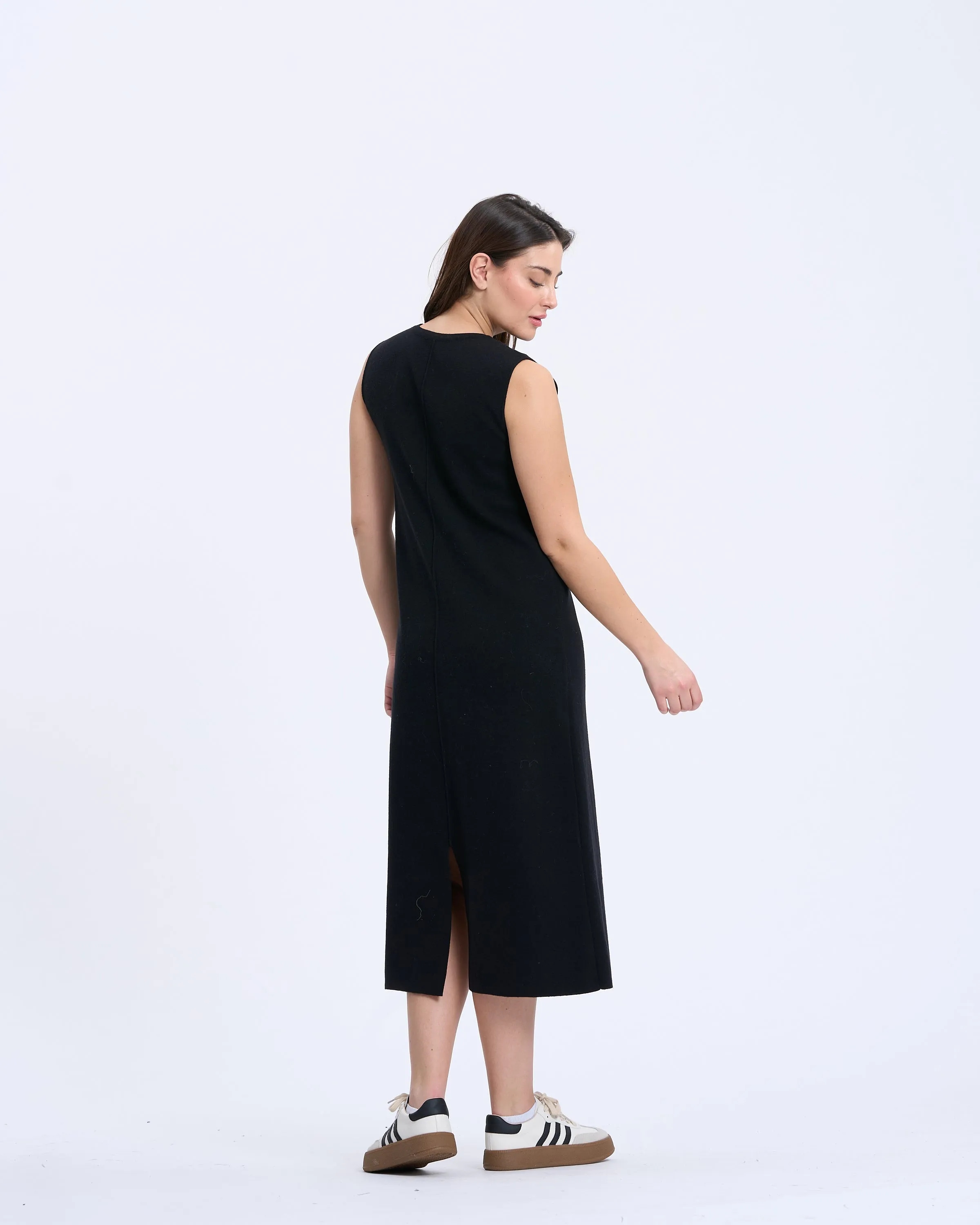 T3075 Long Shift Dress