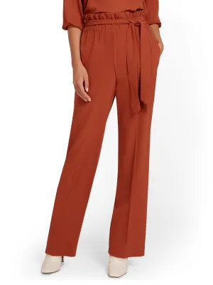 Tie-Waist Palazzo Pant